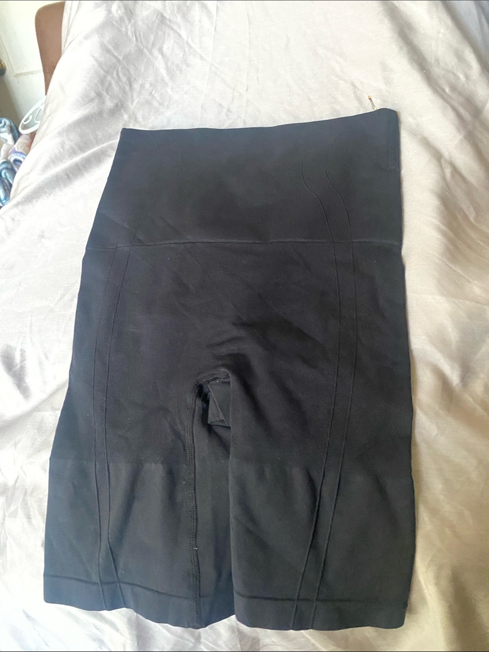Black High-Waist Shaping Skirt
